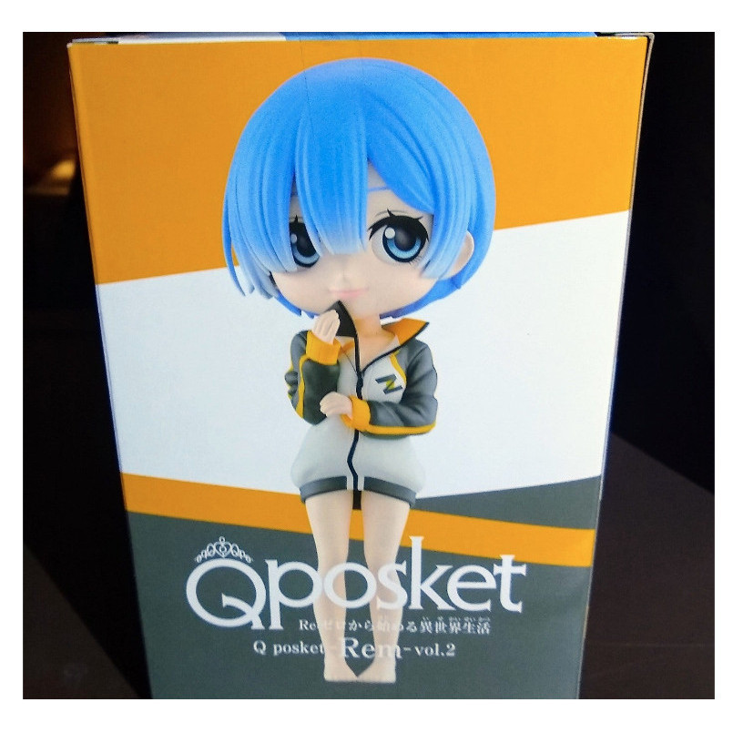 Banpresto Re:Zero – Q Posket Rem Figur Vol.2 Version B, 14 Cm