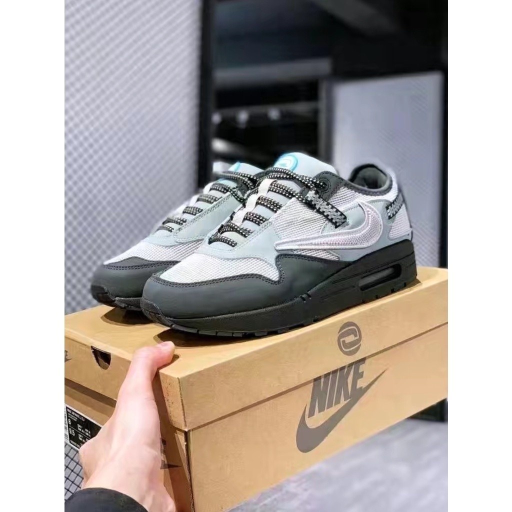 travis scott x nike air max 1 cave stone