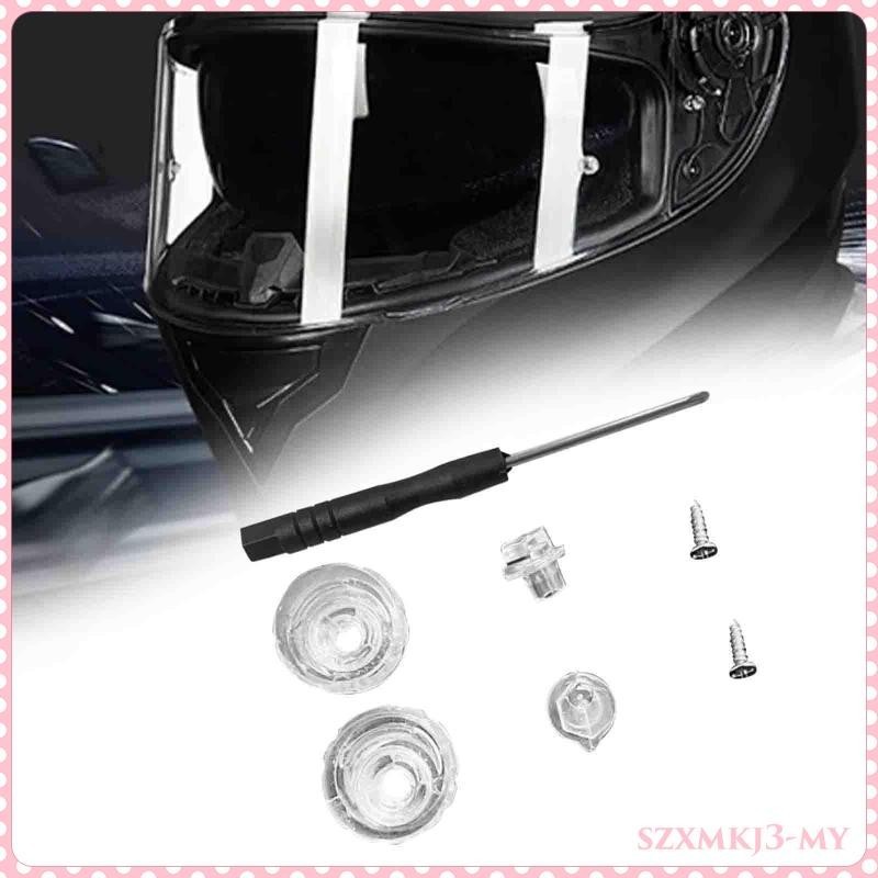 [SzxmkjacMY] Helmet Visor Pins, Anti Fog Insert Pins, with Screwdriver ...