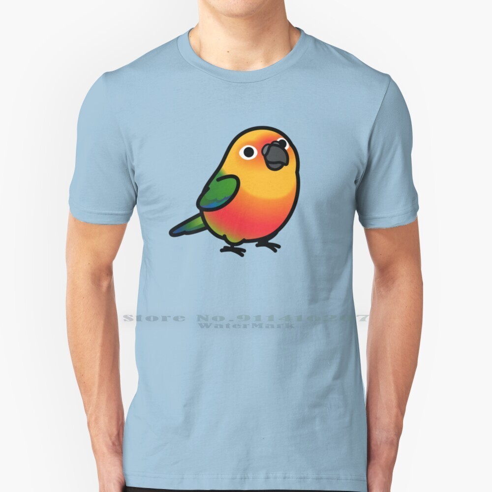 Chubby Jenday Conure T Shirt 100% Pure Cotton Jenday Conure Jenday ...