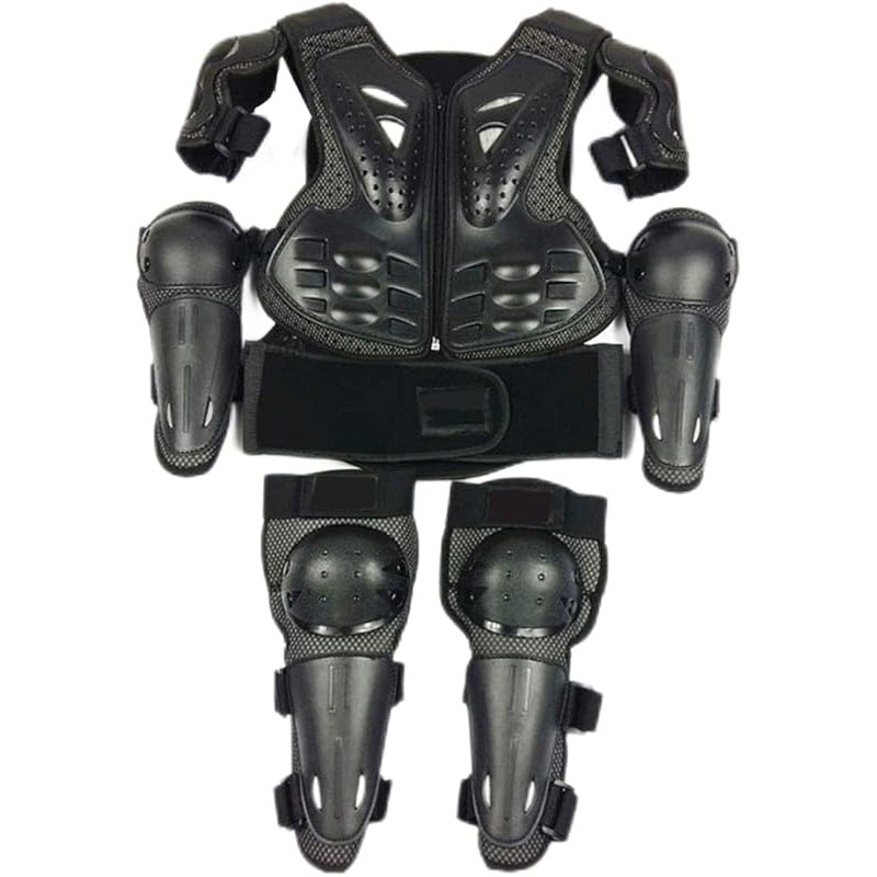 Motorcycle Knee Armor Motorcycle Motocross Body Armor Pressure - Foto 3