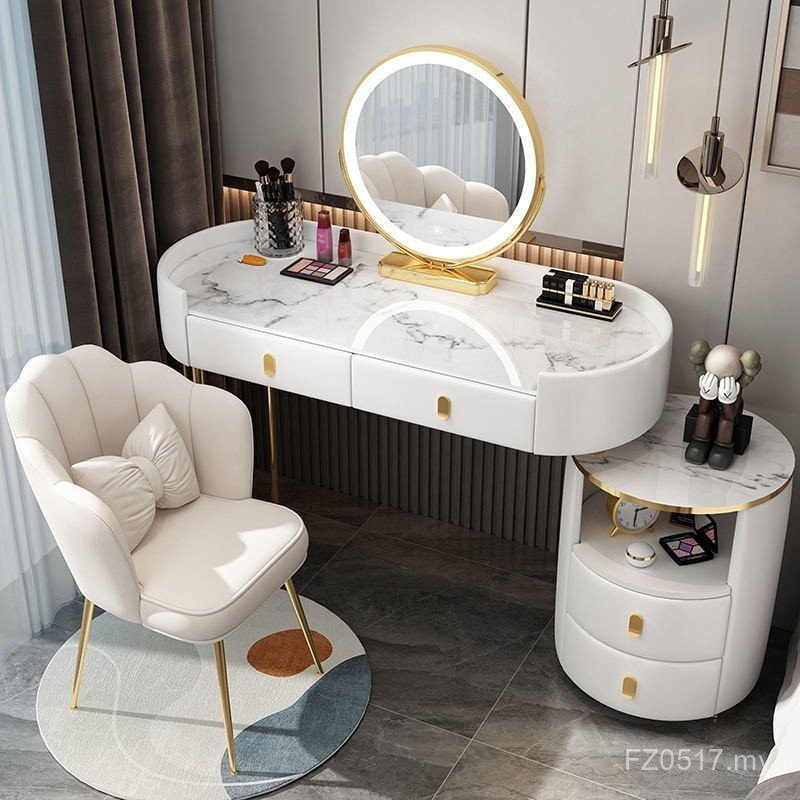 Dress Table Multifunctional Dressing Table Small Apartment Light Luxury ...