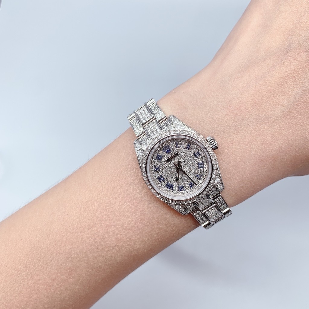 Oyster Style Permanent Series Rear Diamond Gypsophila176200Female Watch ...