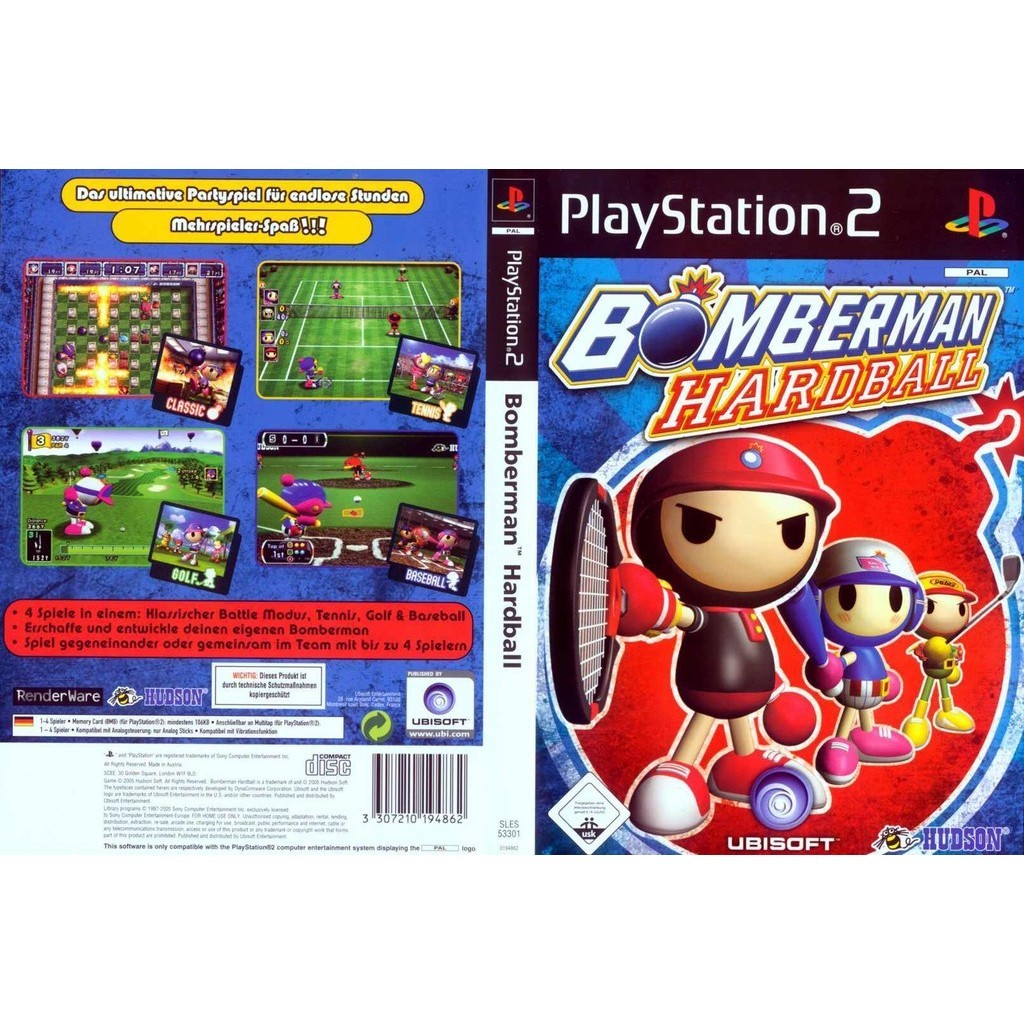 PS2 Bomberman Hardball (CD Game) | Shopee Malaysia