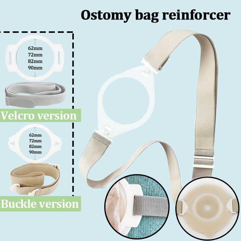 Velcro & Buckle Ostomy Bag Reinforcer Ostomy/Hernia Support Belt Stoma ...