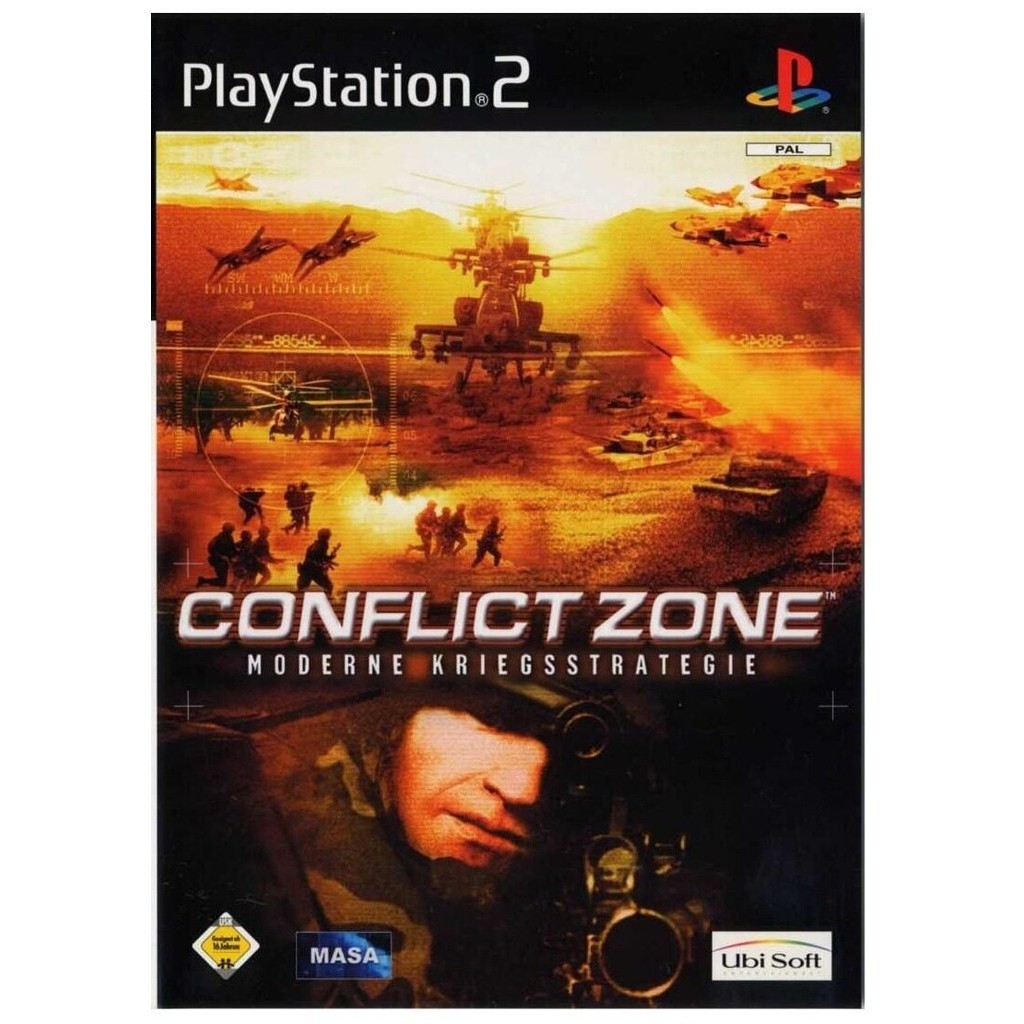 PS2 Conflict Zone - Modern War Strategy , Dvd game Playstation 2 ...