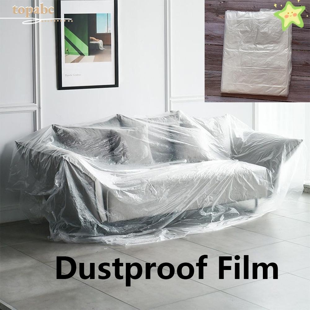 TOPABC Masking Film, Plastic Furniture Protection Waterproof Dust Cover ...