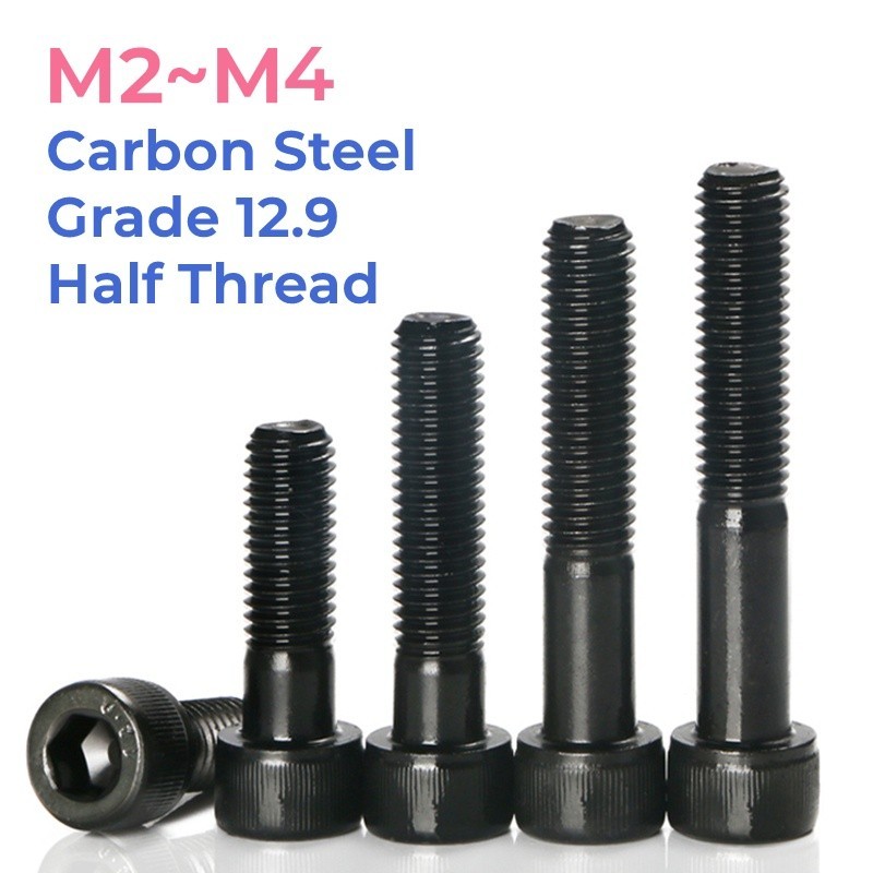 Grade 12.9 High Strength Carbon Steel Half Thread Hexagon Hex Socket ...