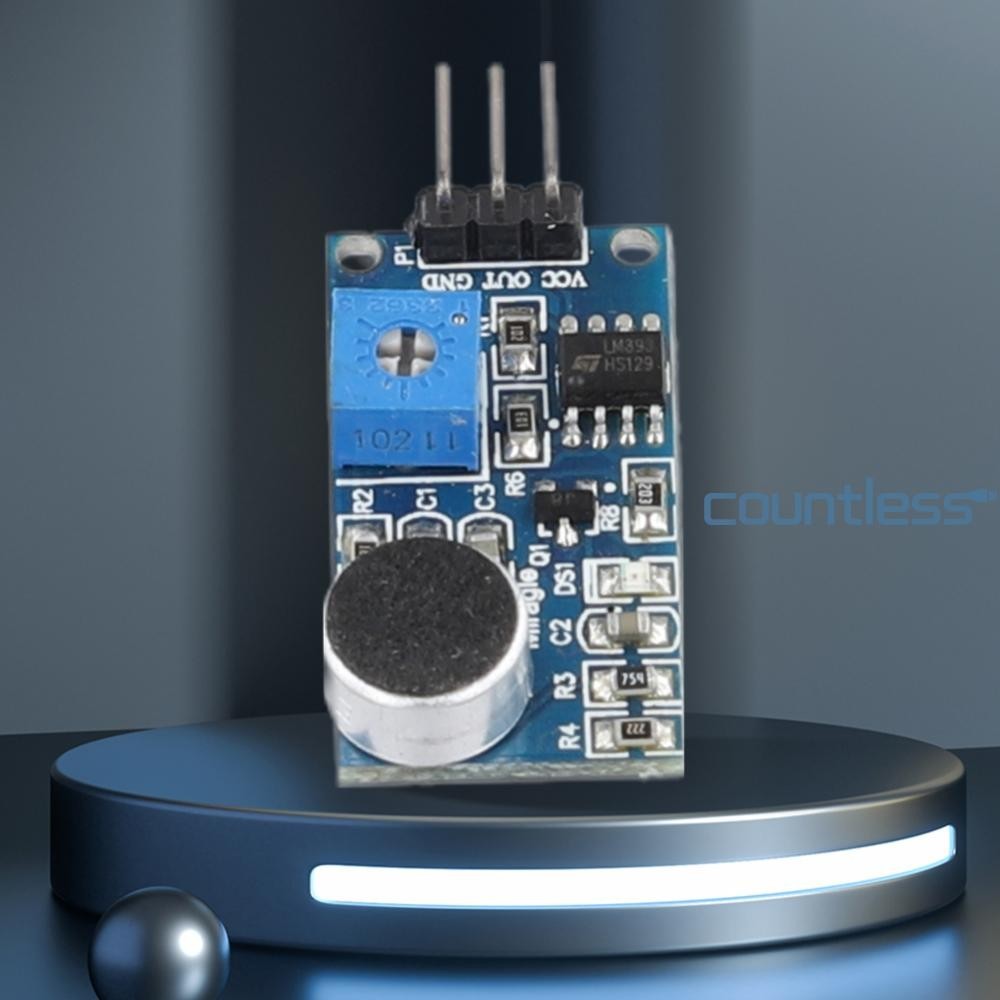 Sound Sensor Module LM393 Sound Control Sensor Microphone Amplifier for ...