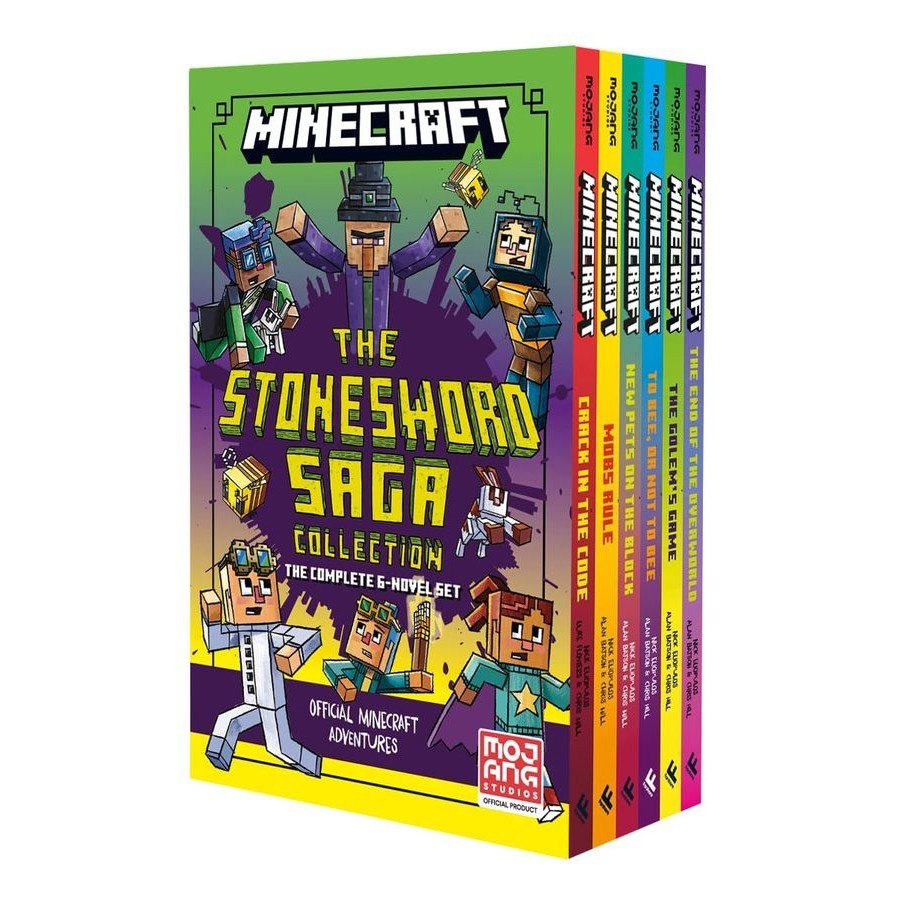 Minecraft Complete Stonesword Saga 6-Book Boxset main image 0
