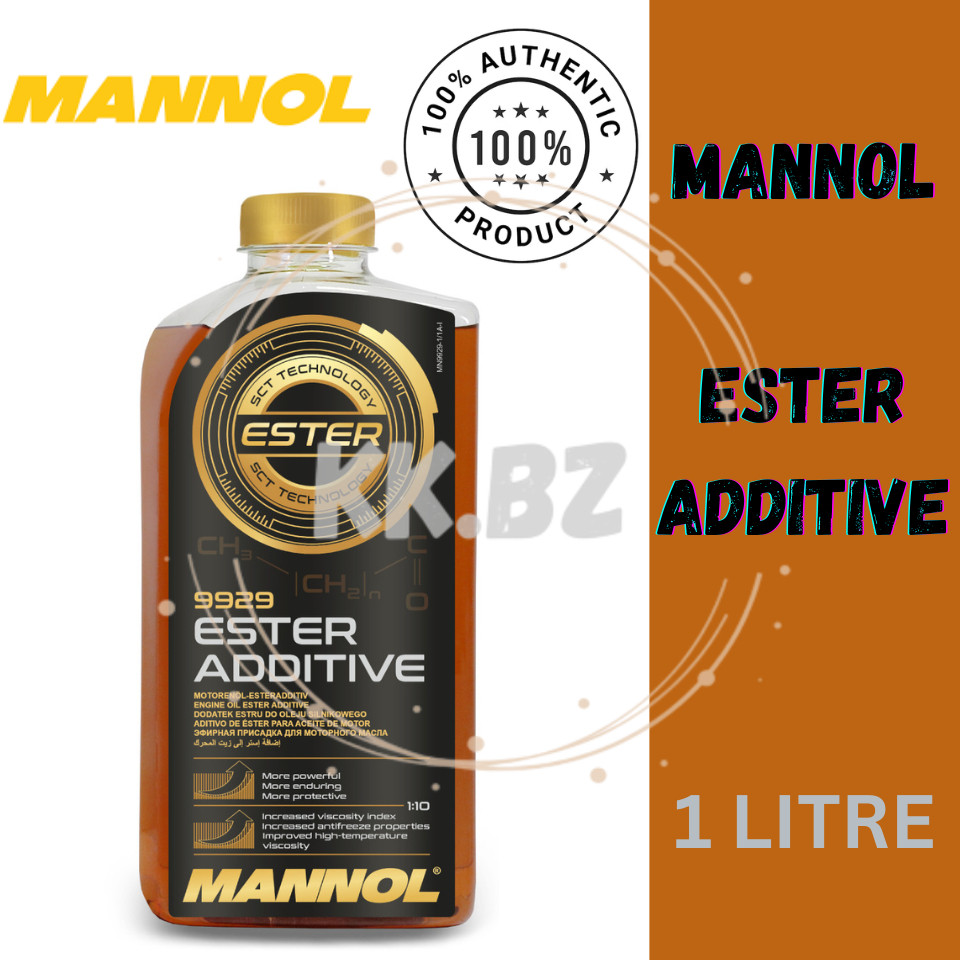 (MADE IN GERMANY) MANNOL 9929 ESTER ADDITIVE / ENGINE MORE POWERFUL 1L ...