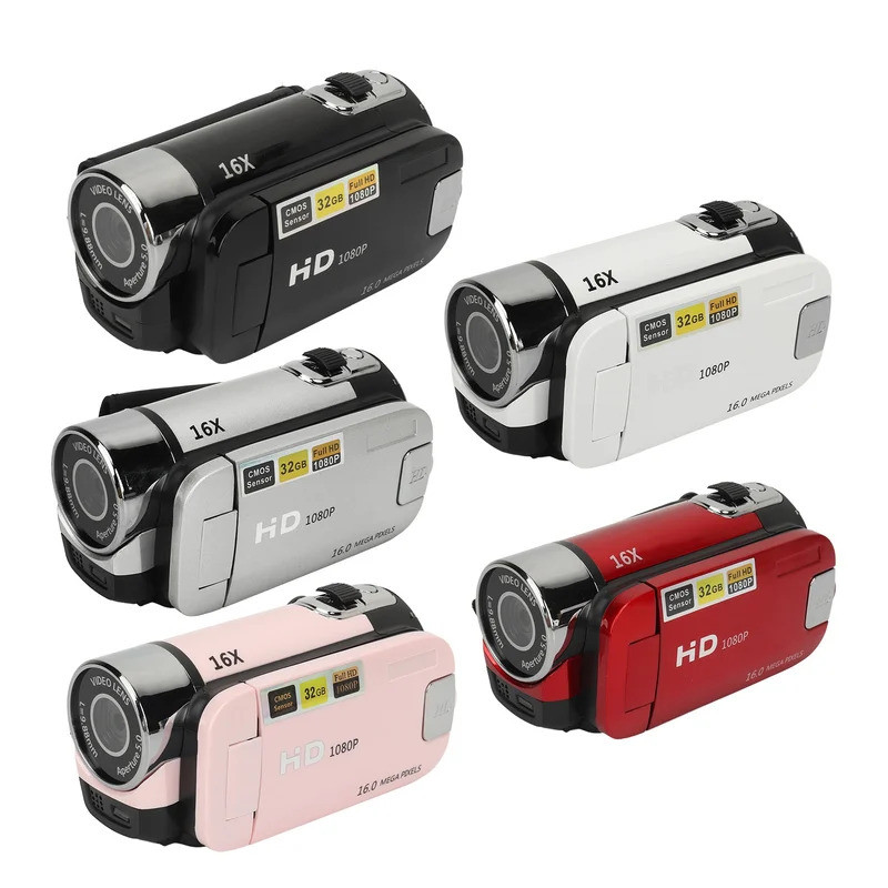 D90 1080P 16MP Digital Camera 2.4 Inch Rotatable Screen Camcorder 16X ...