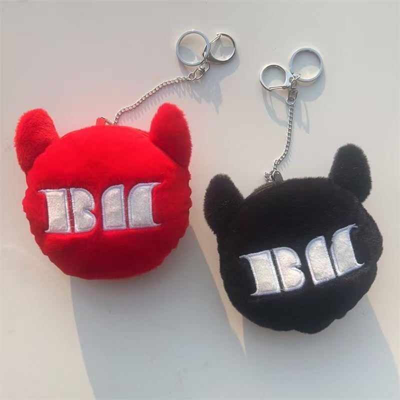 Kpop Idol BABYMONSTER HELLO MONSTERS Horn Plush Pouch