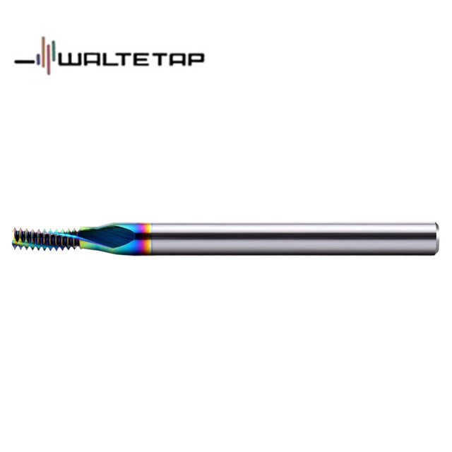WALTETAP CNC 55° Machine Solid Carbide Pipe Thread Milling Cutter BSP G ...
