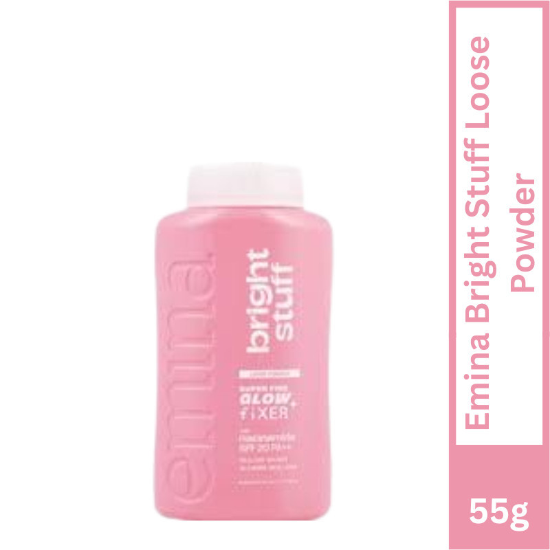 Emina Bright Stuff Loose Face Powder 55g Natural Skin@ | Shopee Malaysia
