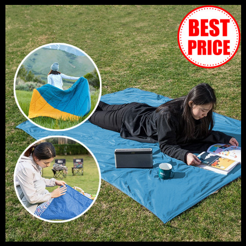 Foldable Beach Picnic Mat with Sand-proof and Waterproof Features ...