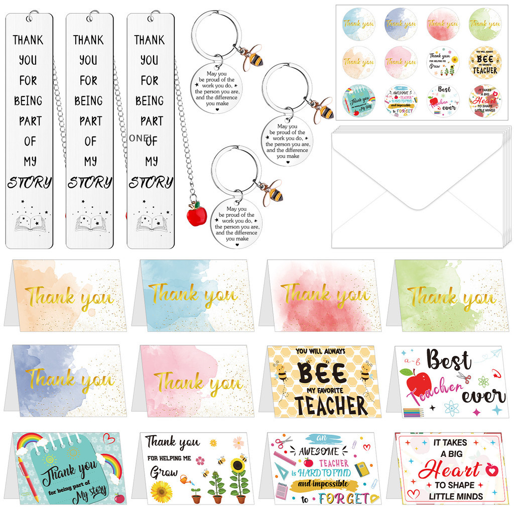 Giftinghouse 12 Thank You Cards Multipack with Envelopes - 6