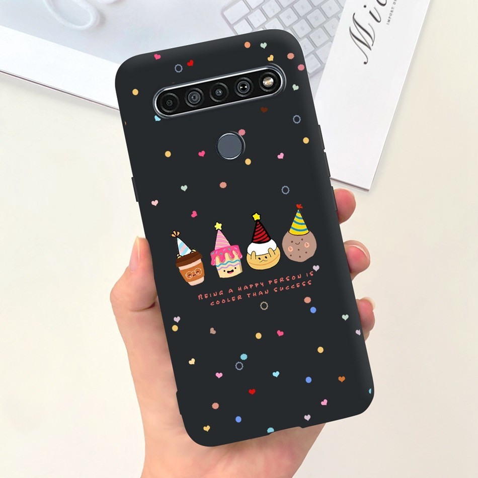 LG K41S K51S 2020 LM-K410 LM-K510 Fashion Painted Soft Silicone