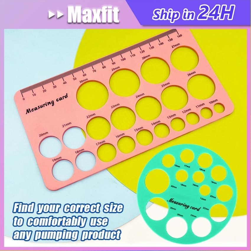 Pump Mates Nipple diameter Ruler Nipple Ruler To Measure Nipple