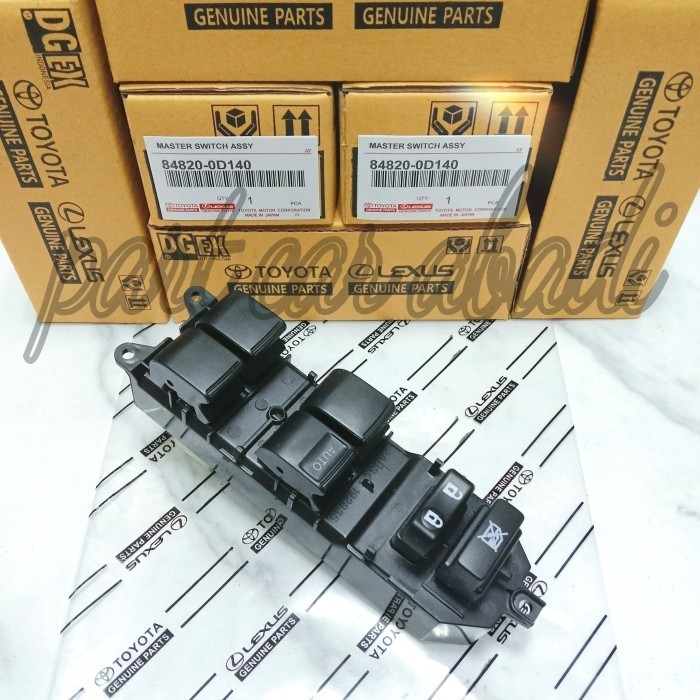 Switch Master Power Window Switch Right Center Original Toyota New ...
