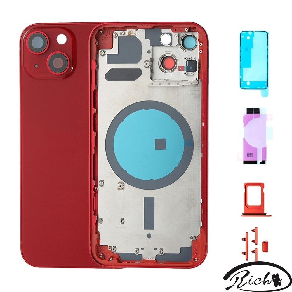 IPhone 13 Pre-Assembled Back Cover Housing With Frame – Replacement Parts