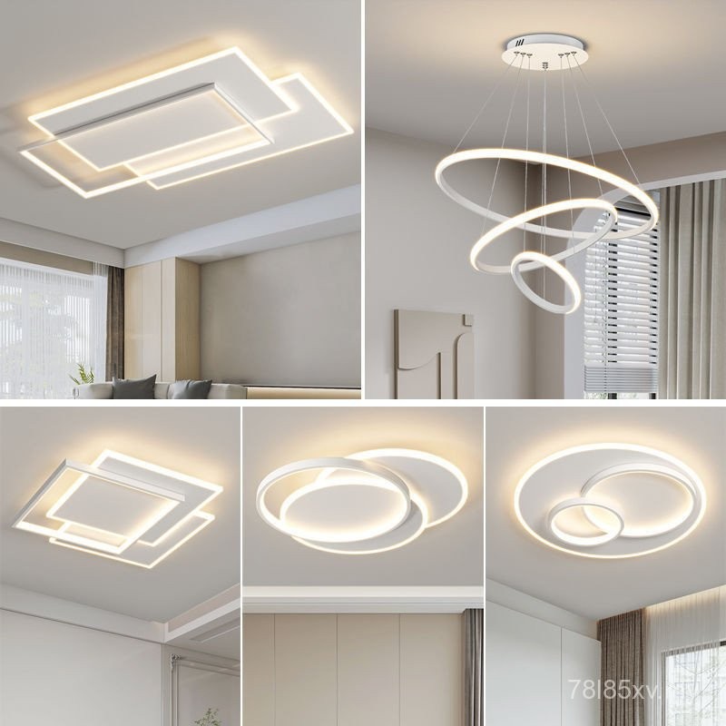 Lampu Siling LED Bilik Tidur Lampu Ruang Tamu Rumah Mudah Moden Ruang ...