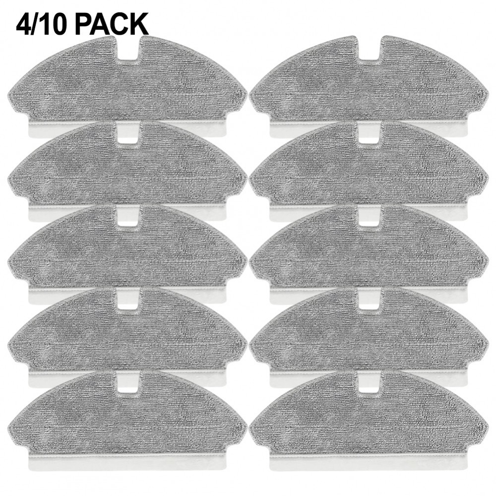 Kit Pièces De Rechange Pour Aspirateur Robot Mova M1 / Trouver M1 - 1 Brosse Principale, 4 Latérales, 4 Filtres, 4 Chiffons | Accessoires De Remplacement