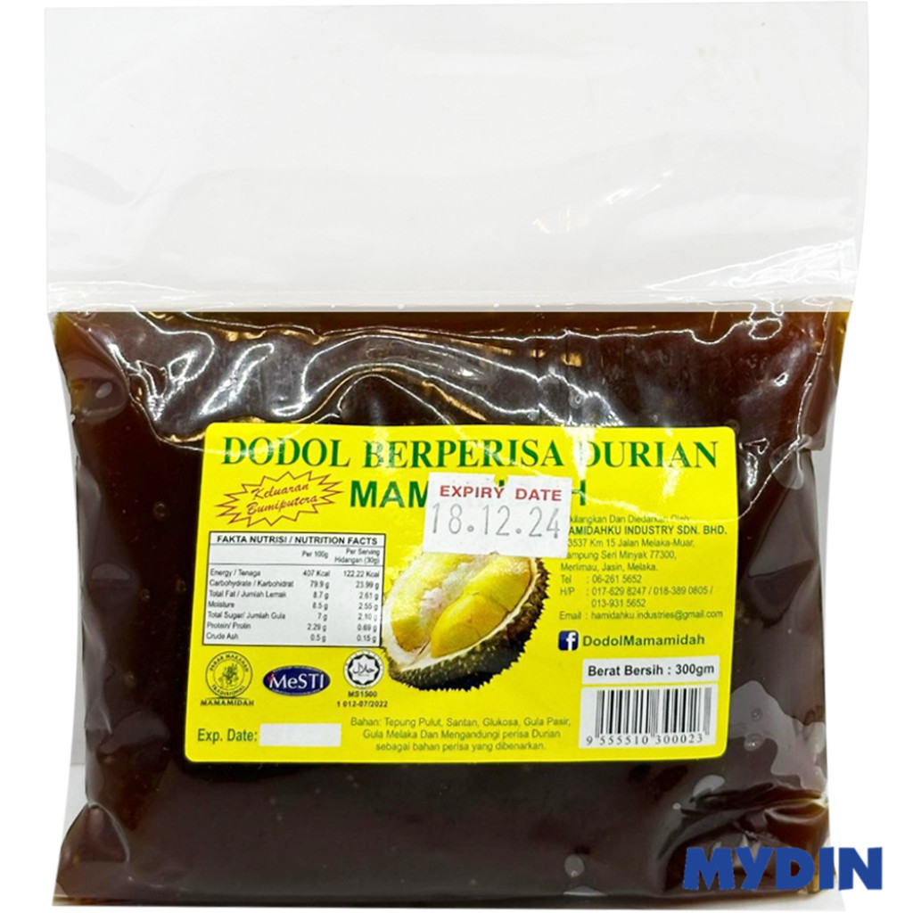 Mamamidah Dodol - Durian (300g) | Shopee Malaysia