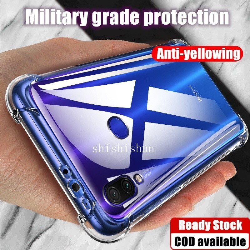 Coque Silicone transparent avec coins renforcés Redmi Note 7 / Redmi Note 7 Pro Transparent main image 0