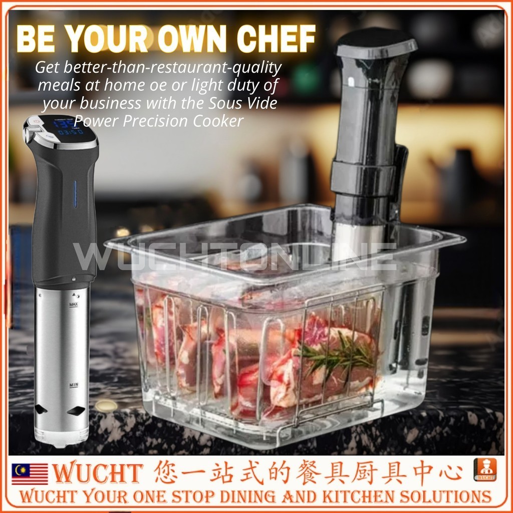 【WUCHT】Sous Vide Power Precision Immersion Circulating Cooker & Recipe