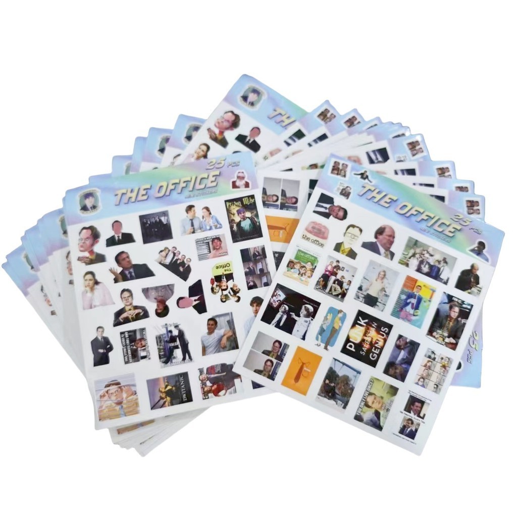 100/50/25PCS Situation Comedy The Office Waterproof Graffiti Stickers ...