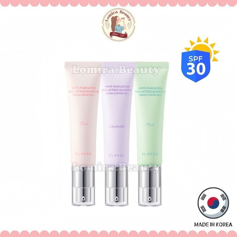 Klavuu White pearlsation ideal actress backstage cream SPF30 | PA (30ml ...