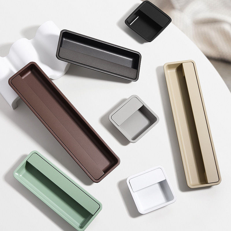 Modern Sliding Door Concealed Handle Built-in Handle Sliding Door ...