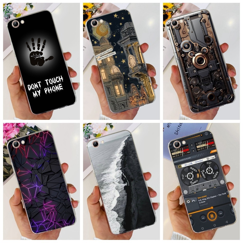Soft Case For Vivo Y71 Y71i Y71A Casing Cool Cartoon Clear