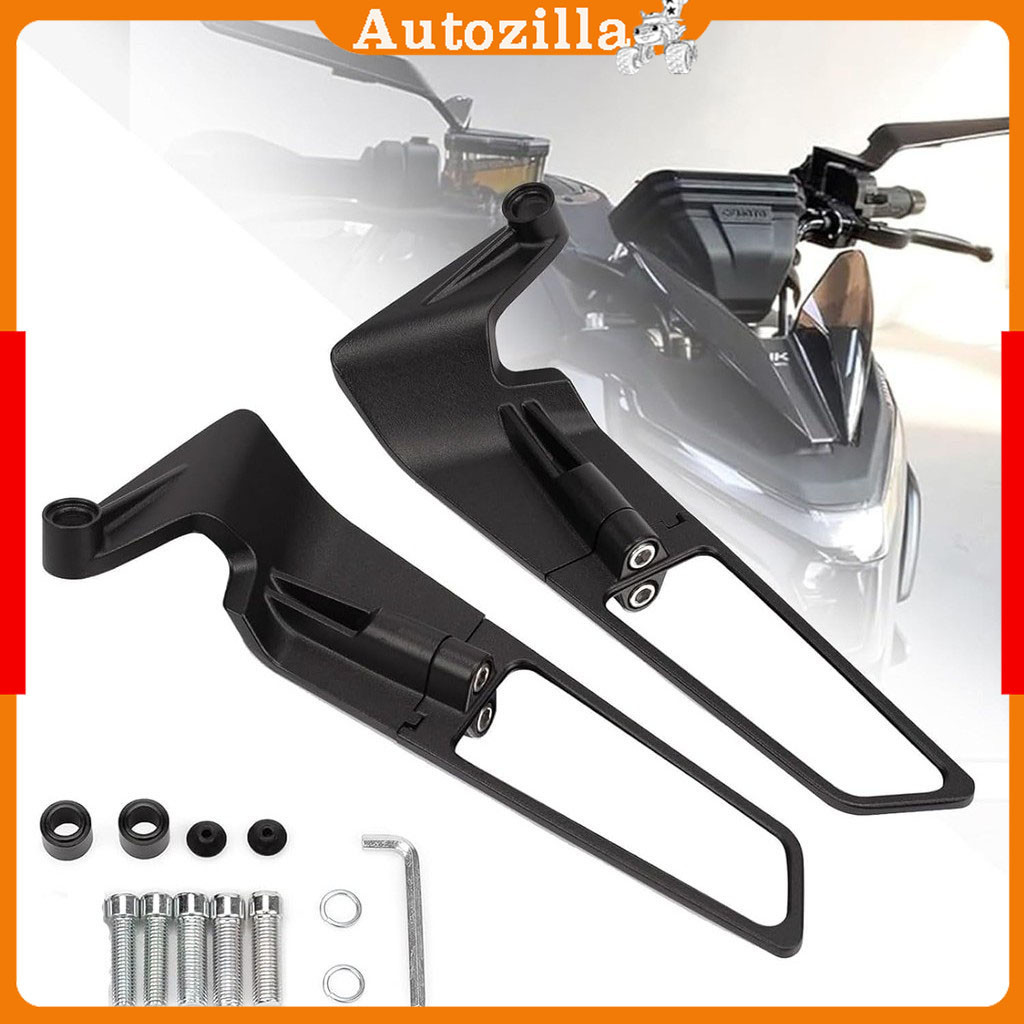【Large Size】Aluminum Side Mirror Winglet Y15 Y16 Ex5 LC135 RS150 NVX ...