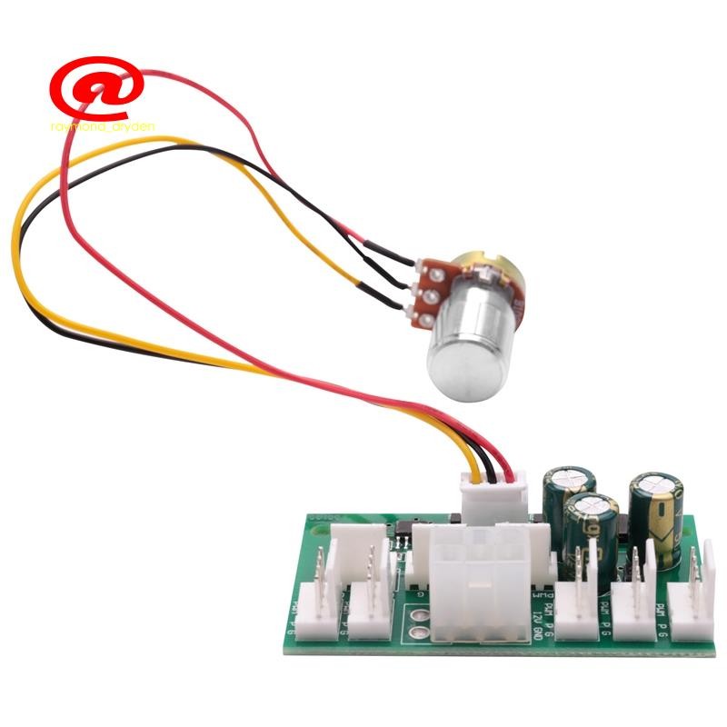 Computer Case Miner Fan Speed Controller 8-Channel Fan Hub PWM High ...