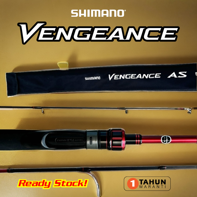 SHIMANO VENGEANCE FISHING ROD 2023 Joran PANCING Fuji Ring Casting BC ...