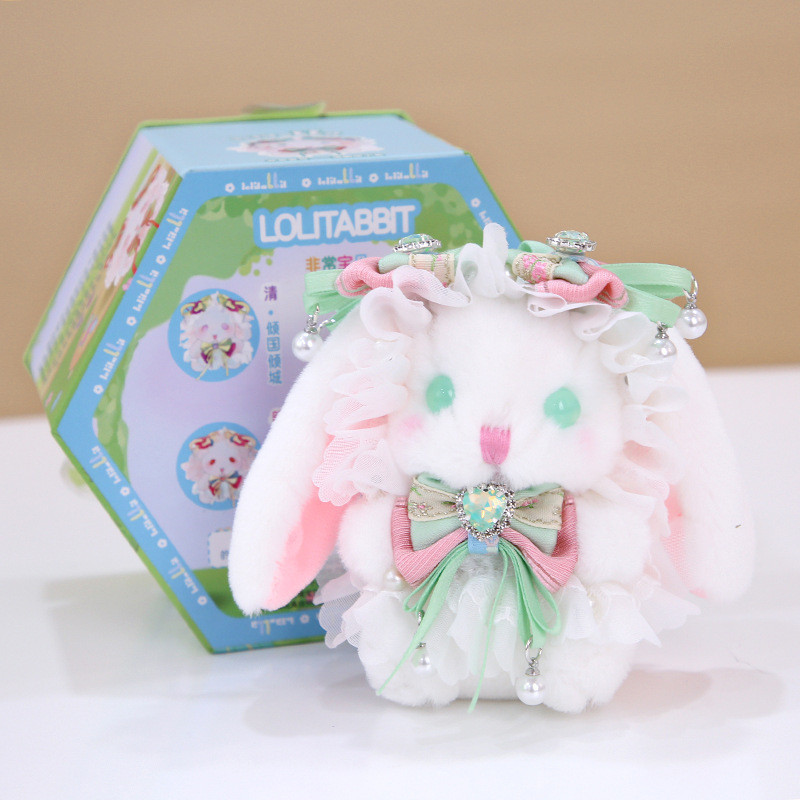 Original Marca Lolita Rabbit Plush Blind Box Wool Cloth with Soft Nap ...