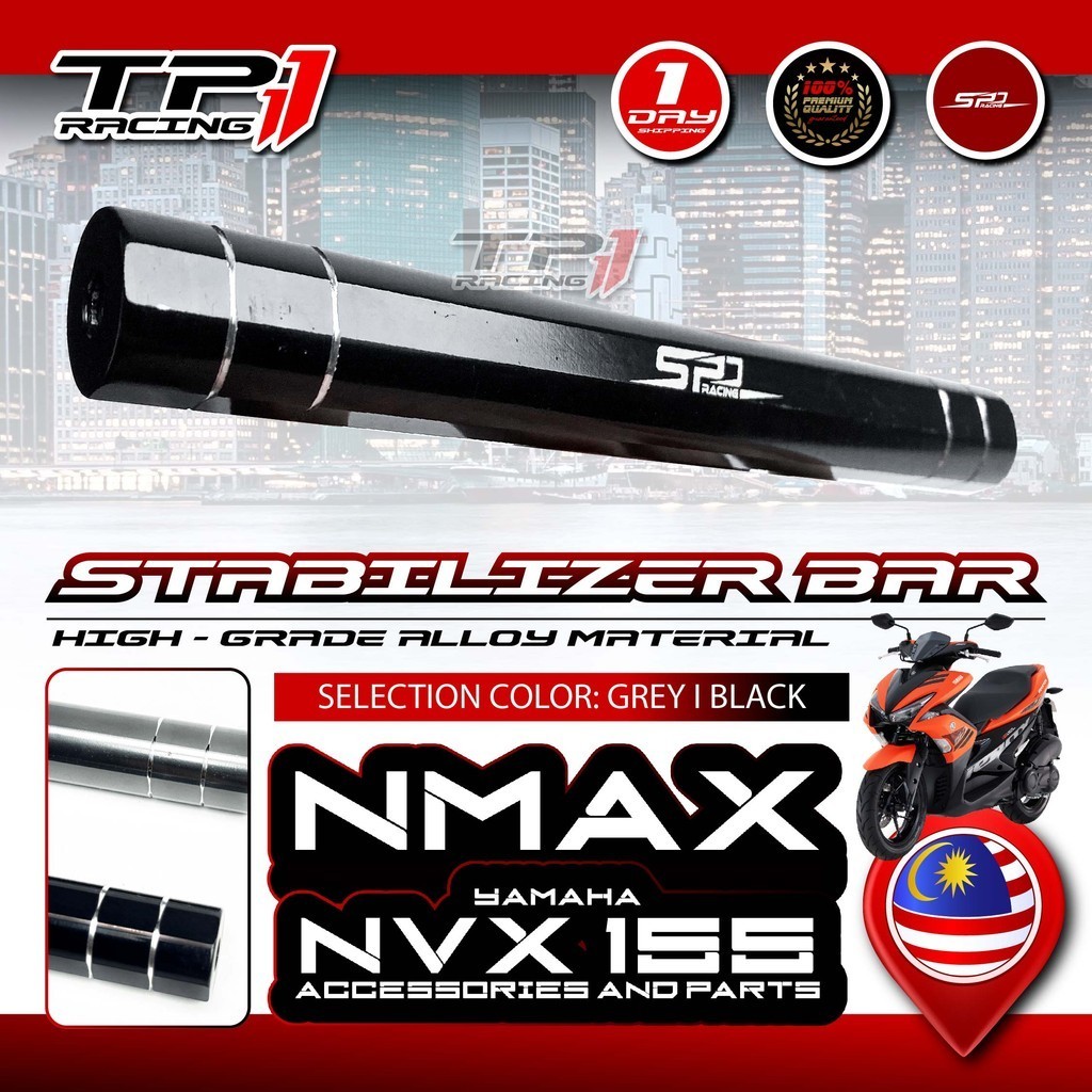 NVX NMAX Absorber Stabilizer Bar / Strut Bar Rear ORIGINAL FULLY CNC