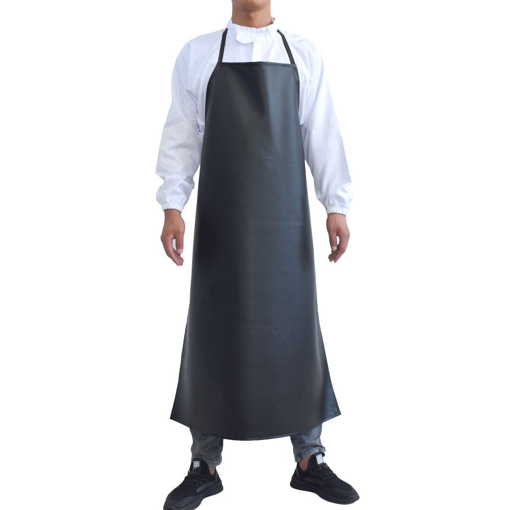 Homsolver Heavy Duty Waterproof Vinyl Apron - Ultra Lightweight, 39x26 Inches, For Industrial & Home Use