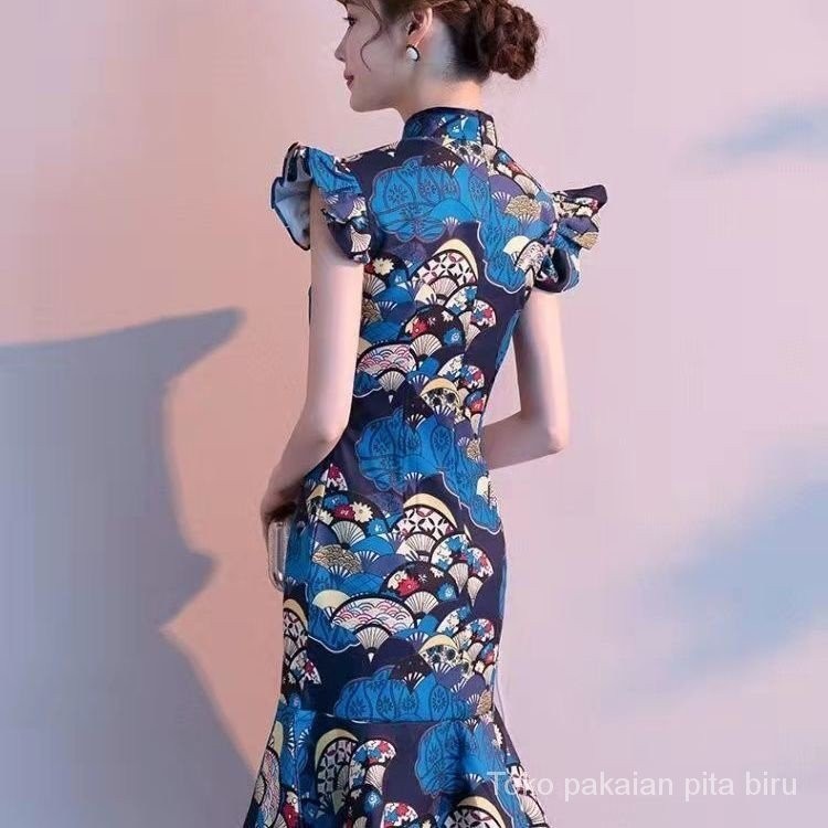 Young Beautiful Style 2024 Girl New Style Hot-selling Style Qi Robe ...