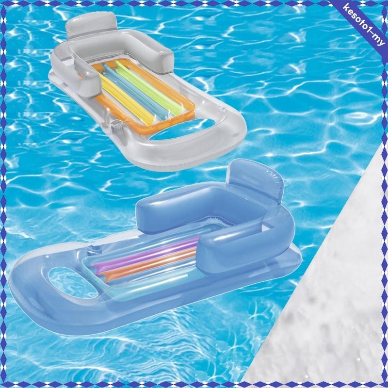 [KesotoafMY] Recliner Inflatable Lounge, Swiming Pool Bed Water Hammock ...