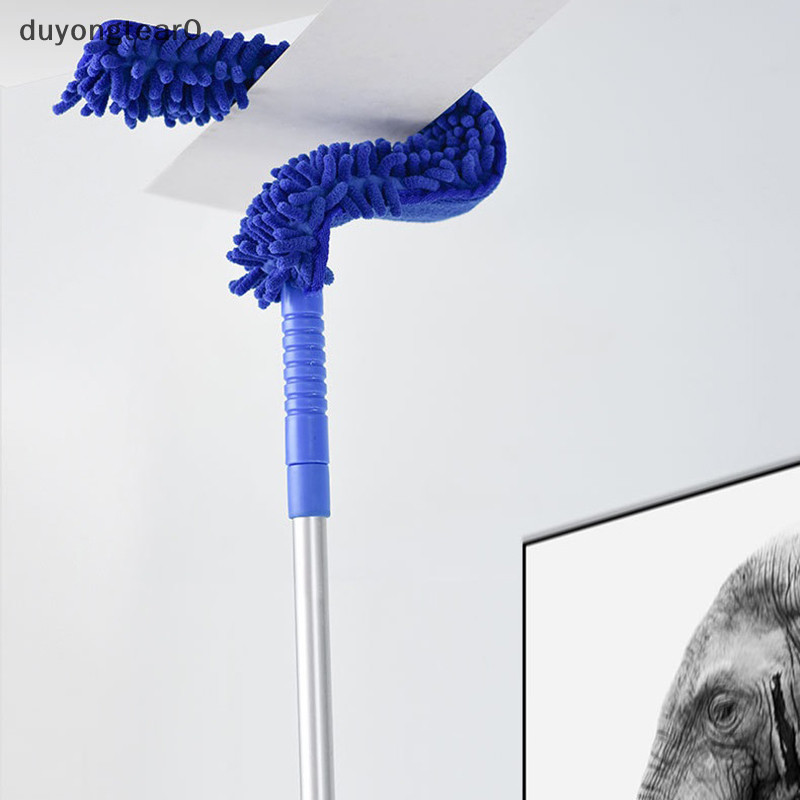 Duyongtear0 Microfiber Ceiling Fan Blade Cleaning Duster Kit Removable Flexible Cobweb Duster 7959