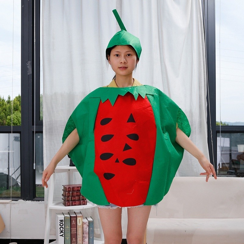 Halloween Fruit Vegetable Cosplay Costume Party Cartoon Clothes Adult ...