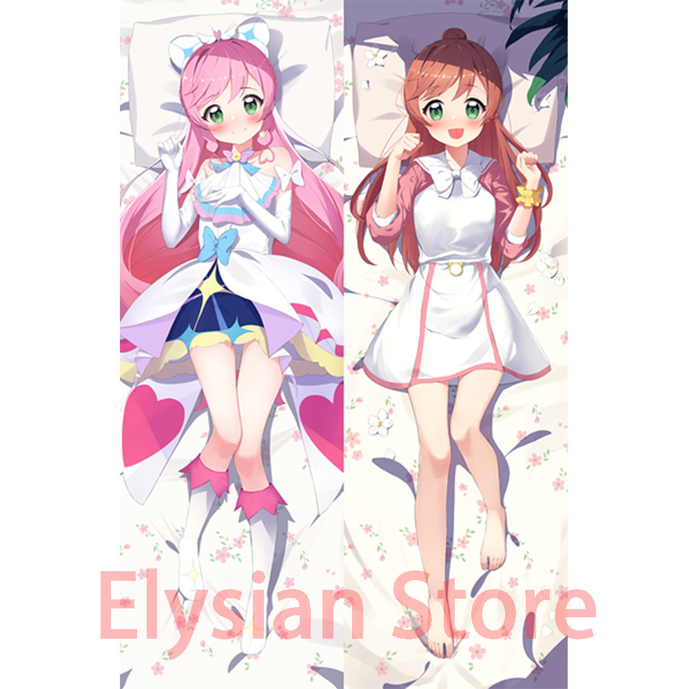 Dakimakura anime Mashiro Nijigaoka Precure AI Illustrations Double ...