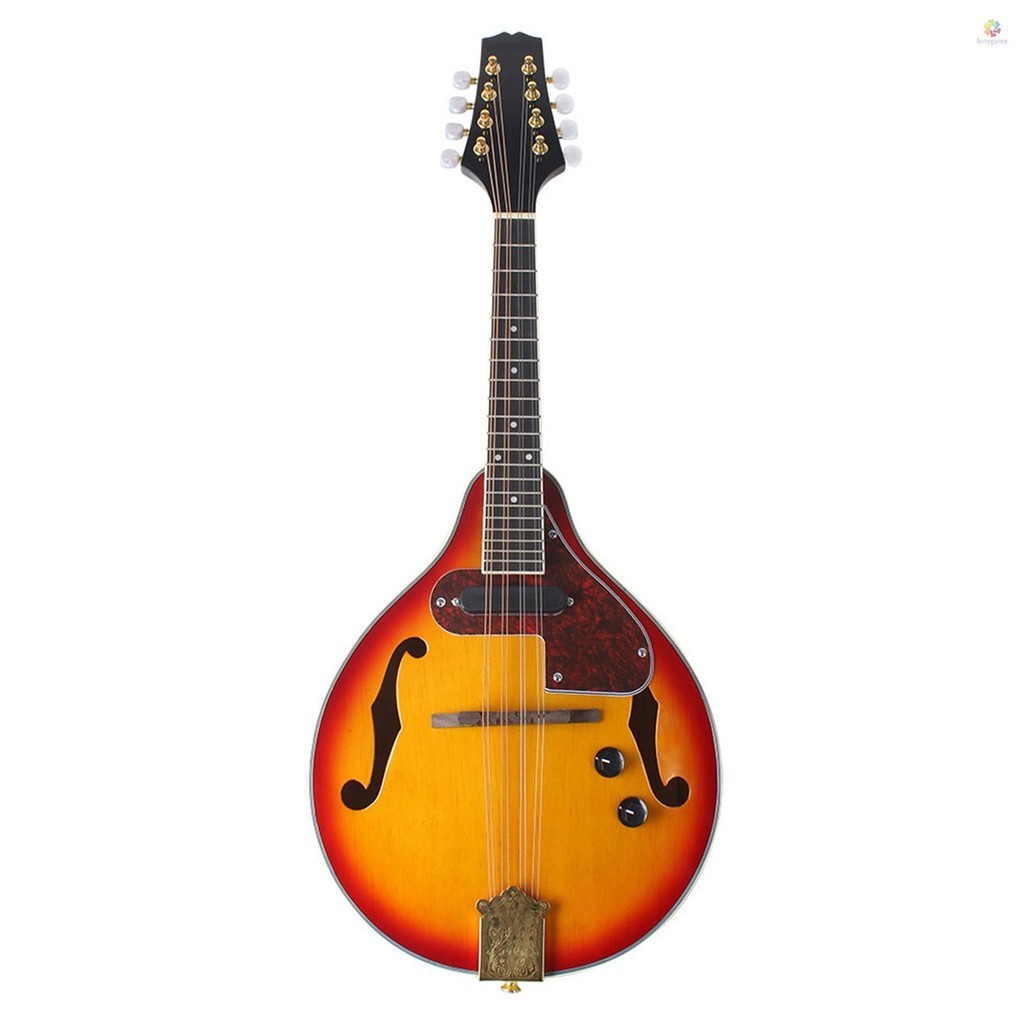 Adjustable 8-String Electric A Style Mandolin Rosewood Fingerboard ...