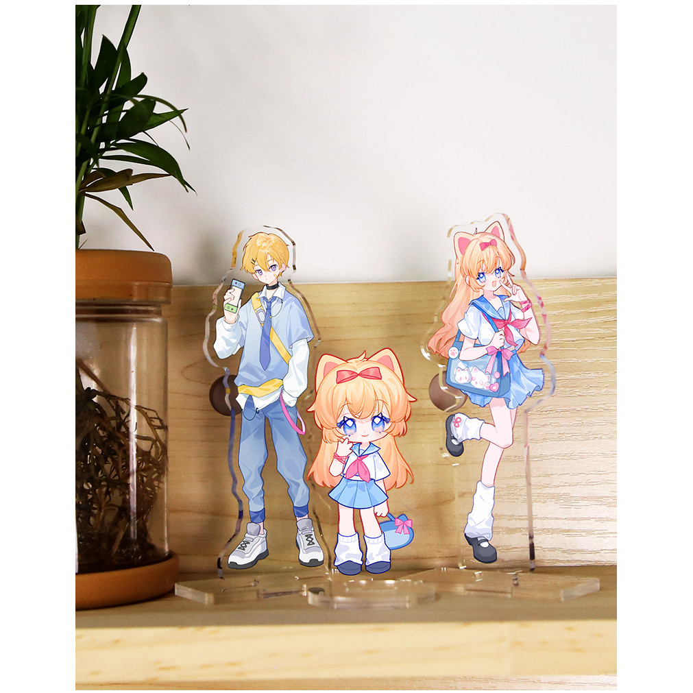 Custom Acrylic Stand Standee Customized Game Anime Idol Photos Acrylic ...