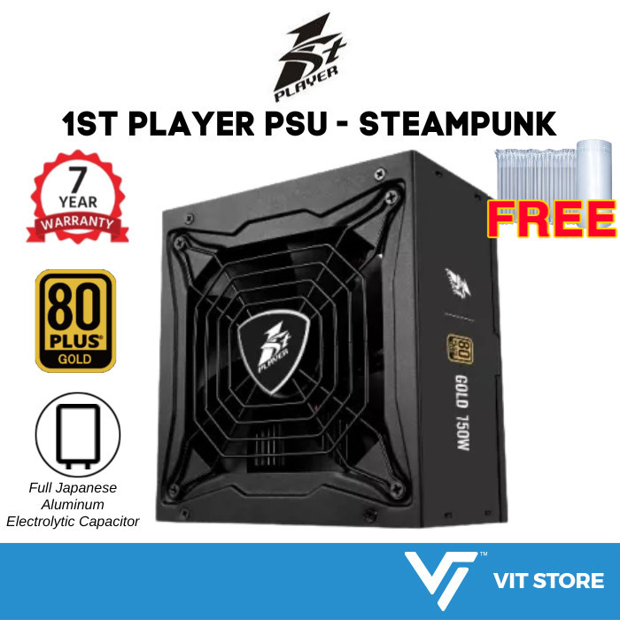 1st Player SteamPunk PS-650SP 650W / PS-750SP 750W / PS-850SP 850W | 80 ...