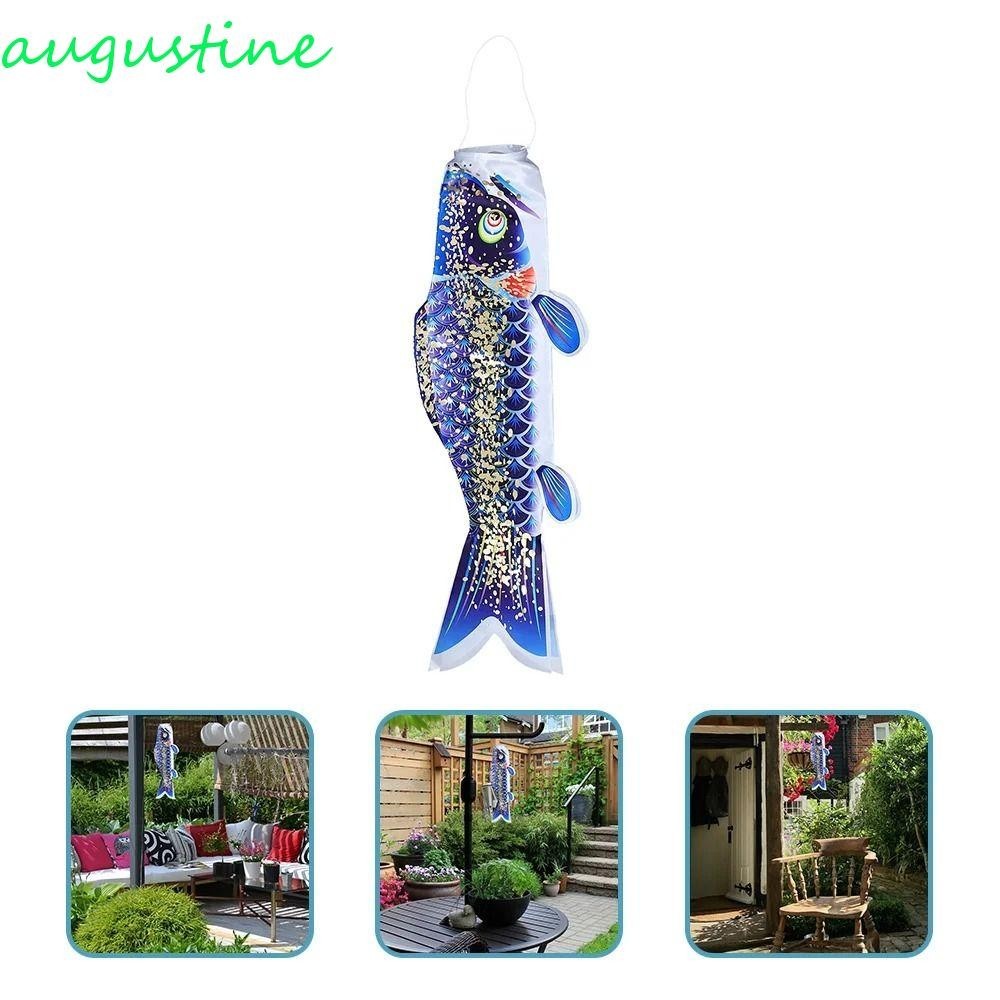 AUGUSTINE Japanese Carp Flags, Traditional Hanging Carp Windsock ...