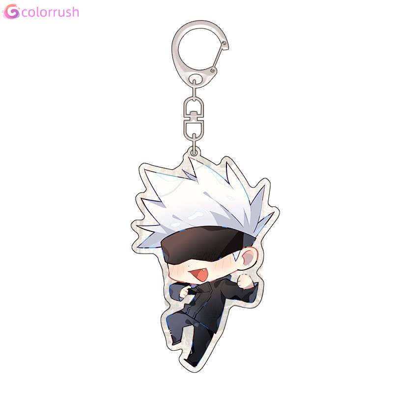 Colorrush Anime Jujutsu Kaisen Keychain Gojo Satoru Fushiguro Megumi ...